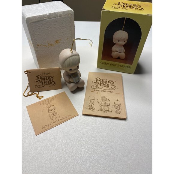 Precious Moments Other - Precious Moments Baby's First Christmas E2372